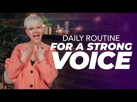 Daily Vocal Routine for a Strong Voice ???? (MP3 Downloads)