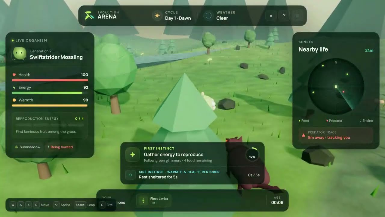 Evolve Past Biology project preview