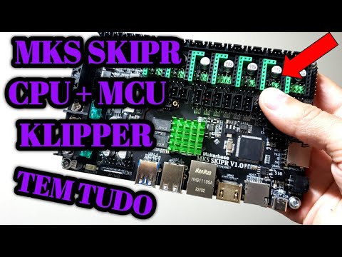 MKS-SKIPR V1.0 - A PLACA + COMPLETA PARA IMPRESSORA 3D #001
