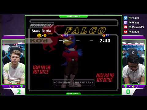SAFGC Spring Season R3 2017 - SSBM - Kaiza (Falco) vs Oli (Sheik) - Losers Finals