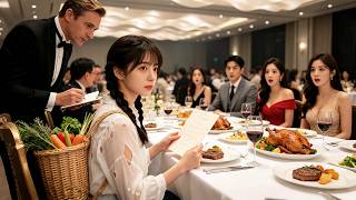 CEO ex Humiliates Me With French Menu——Unaware I Speak 8 Languages, Ordering In French Is A Breeze!