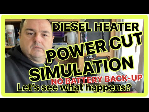 CHINESE DIESEL HEATER no battery back up needed and I prove it!