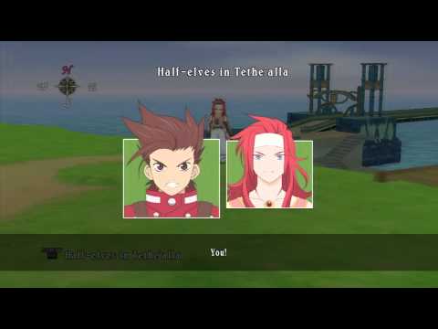 Tales of Symphonia - Skit 17 - Half-elves in Tethe'alla