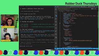 Rubber Duck Thursdays! | Come hack, cowork, and chat!