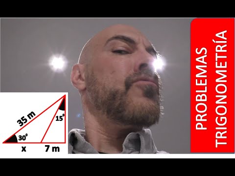 PROBLEMAS DE TRIGONOMETRÍA CON DOS TRIÁNGULOS
