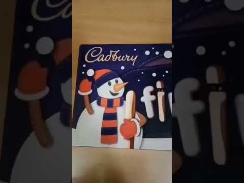 CADBURY SNOWY FINGERS COVERED IN WHITE &MILK CHOCOLATE #shorts