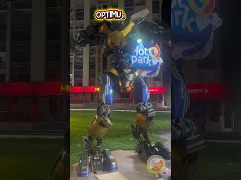 Caldas Novas e Optimus Prime