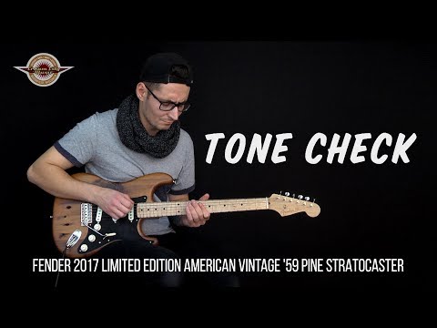 Fender Limited Edition Exotic Collection American Vintage '59 Pine Stratocaster (2017) image 13