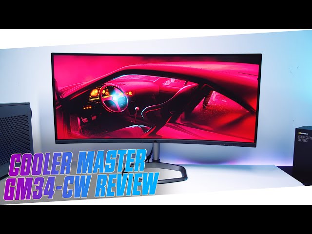 Màn hình Coolermaster GM34-CW-2 34 inch 2K 144 Hz