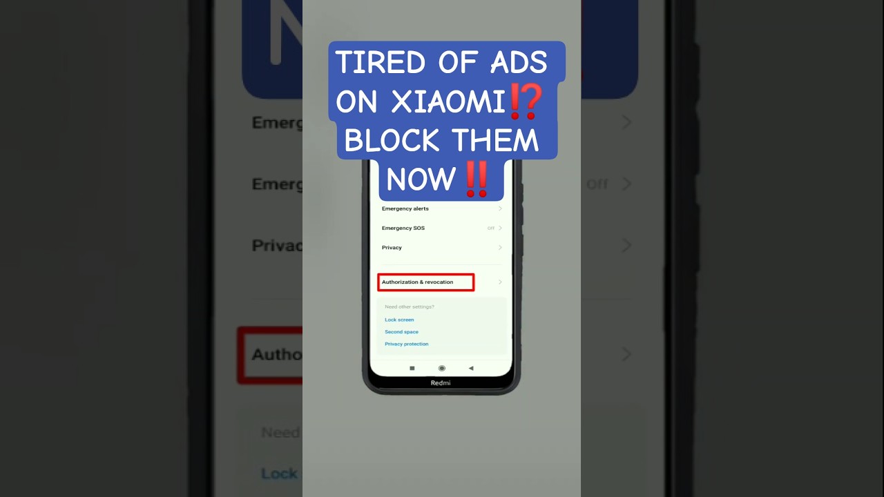 Stop Ads on Xiaomi Now‼️ Here's How to Block Them!#Xiaomi #MIUI #BlockAds #XiaomiTips