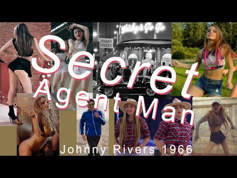 Secret Agent Man (Johnny Rivers) 60s Rock EXTENDED (Hip Hop & Shuffle Shapes) Dance2Rock