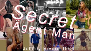 Secret Agent Man (Johnny Rivers) 60s Rock EXTENDED (Hip Hop &amp; Shuffle Shapes) Dance2Rock