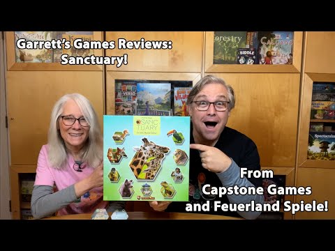 Garrett's Games Reviews: Sanctuary from Capstone Games and Feuerland Spiele!