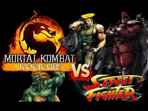Mortal Kombat Mini Kock-Ups #14 - Street Fighter!