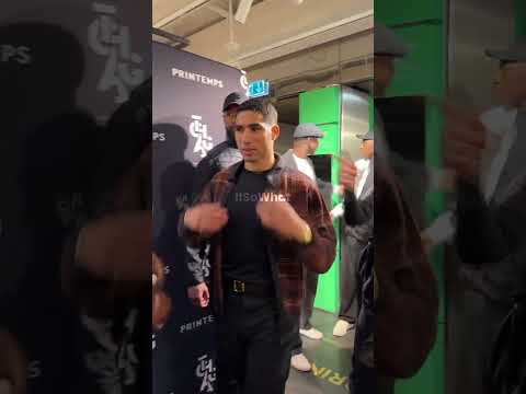 Mientras todos los jugadores asistían a la ceremonia del balón de oro africano acompañados