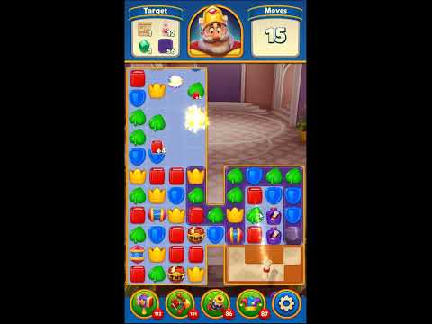 Royal Match Level 2217 - NO BOOSTERS GAMEPLAY 👑 | SKILLGAMING ✔️