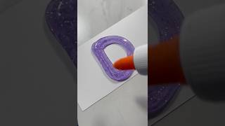 Ultimate Glitter Glue Name Art: You HAVE to Try This! , #shorts , #youtubeshorts , #shortsviral