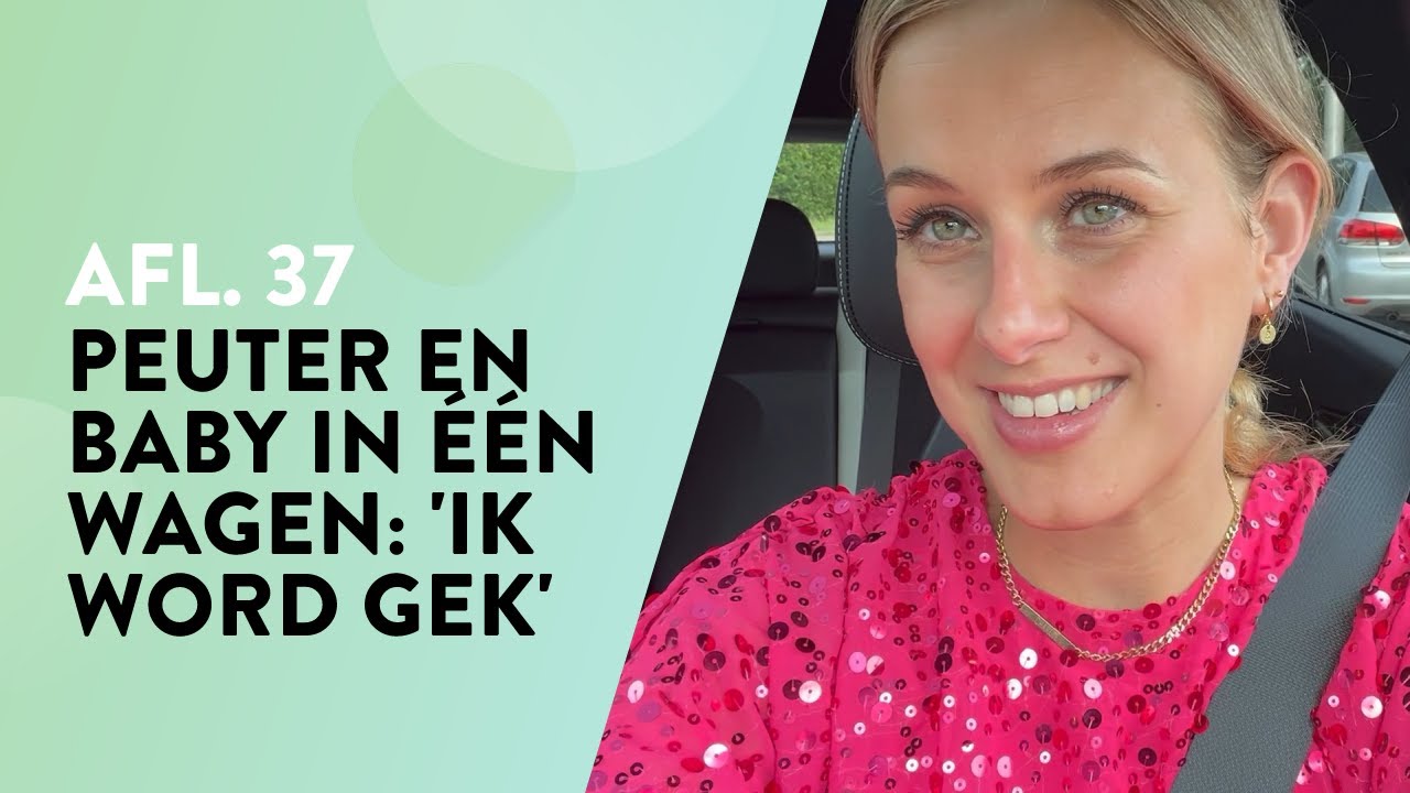 Rosemarijn den Boer probeert baby en peuter in één kinderwagen te vervoeren: ‘Superzwaar’