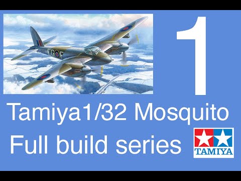 Tamiya 1/32 Mosquito build series Part 1