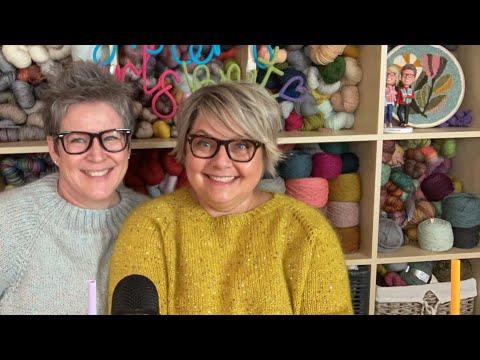 Grocery Girls Knit Episode 178 - Sparkles & Stripes!