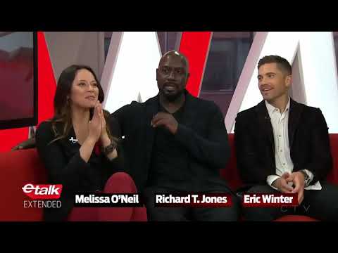 Melissa O'Neil, Richard T. Jones and Eric Winter discuss their new show #TheRookie