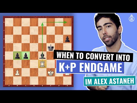 When to convert into a King & Pawn Endgame | Endgame Techniques