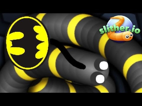 NEW KILL HACK WITH BATMAN SKIN?? SLITHER.IO GAMEPLAY