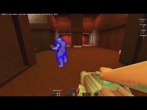 Orky 3x3 1999, Alpha vs DDT (A4-Ghost's POV), q2dm4