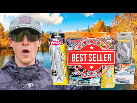 I Tried The BEST SELLING Bass Fishing Lures - Worth It?
