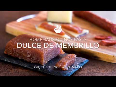 Dulce de Membrillo (Sweet Quince Paste or Quince Cheese)