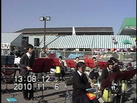 こども学科 【吹奏楽】錨を上げて　イベント演奏（堀金中）