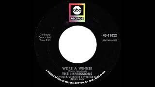 1968 HITS ARCHIVE: We’re A Winner - Impressions (mono 45)