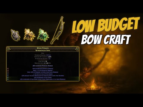 Best Starter Bow Crafting Method | Profit Crafting with 1.5D [PoE2 Crafting Guide]