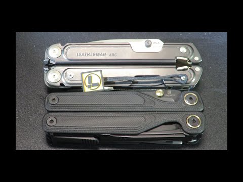 Leatherman ARC vs WAVE ALPHA (Obsidian versions)