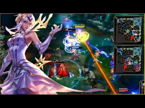 LUX Support GamePlay Soloq Plat lll 22LP  EUW  - If your adc bad just go roam  / - League Of Legends