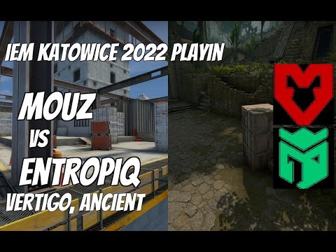 MOUZ vs Entropiq Highlights / Lower Bracket  at IEM Katowice 2022 PlayIn