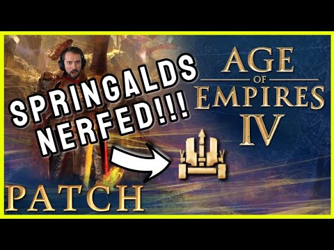 Age of Empires 4 - MASSIVE Springald Nerf!