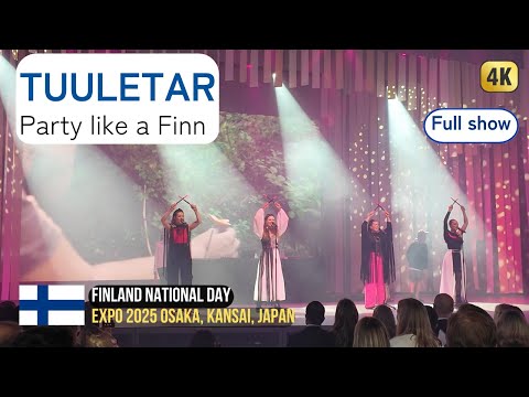 TUULETAR Vocal Folk Hop | Party like a Finn | Expo 2025 Osaka, Kansai, Japan