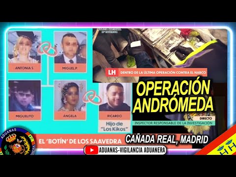 'Operación Andrómeda' contra el clan de los Saavedra, Cañada Real, Madrid - Aduanas SVA