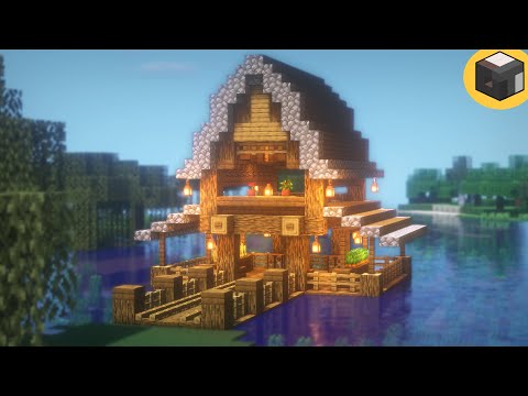 One Team - Minecraft: How to Build a SURVIVAL LAKE House | Minecraft House Ideas