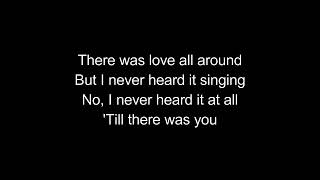 &#39;Till there was you - The beatles (lyrics/letra)