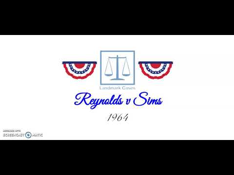 Reynolds v Sims (1964)