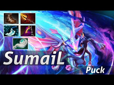 Pro Puck Mid by Sumail - Dota 2 Epic Moments
