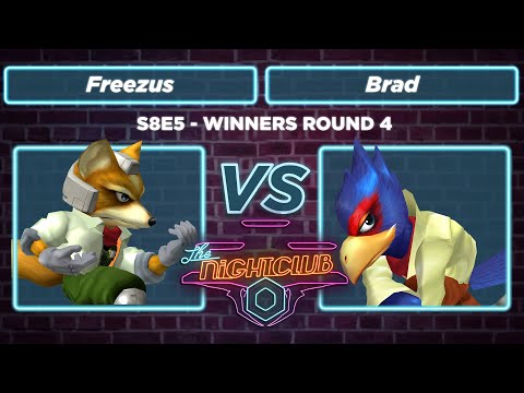 The Nightclub S8E5 - Brad (Falco) vs Freezus (Fox) - WR4 SSBM