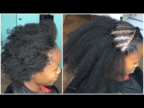 WOW! Natural Crochet hairstyle for Short natural hair,...