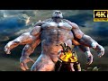 GOD OF WAR 2 Kratos Vs Atlas Titan Boss Fight 4K