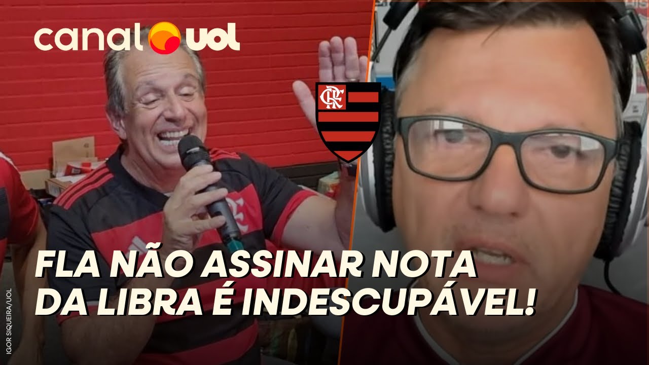 MAURO CEZAR: FLAMENGO NÃO ASSINAR NOTA É INDESCUPÁVEL! RACISMO DEVE SER BRIGA DE TODOS OS CLUBES
