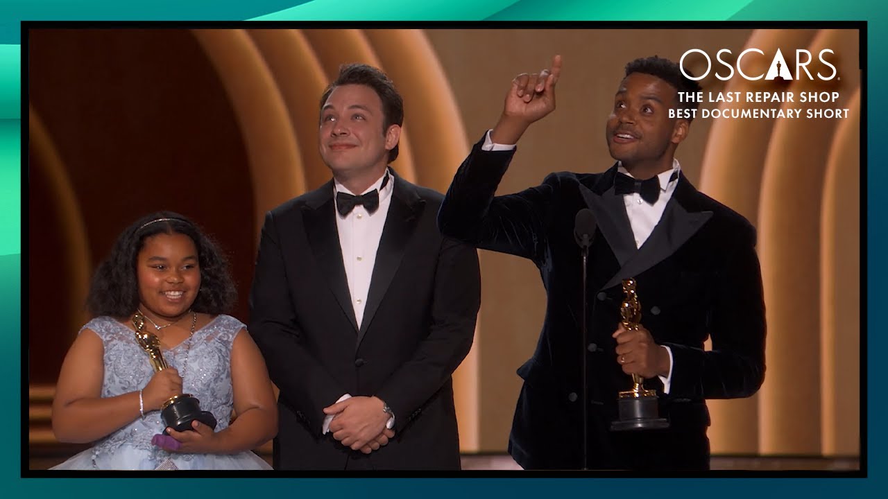 'The Last 'Repair Shop' Wins Best Documentary Short Film | 96th Oscars (2024)