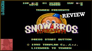 Snow Bros : Nick & Tom - on the SEGA Genesis / Mega Drive - with Commentary !!