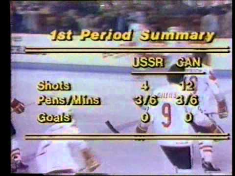 Canada Cup 81, Final Game Canada Vs USSR